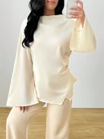 Ladies' Elegant Office Casual Middle Eastern Style Women's Shirt - Image 3