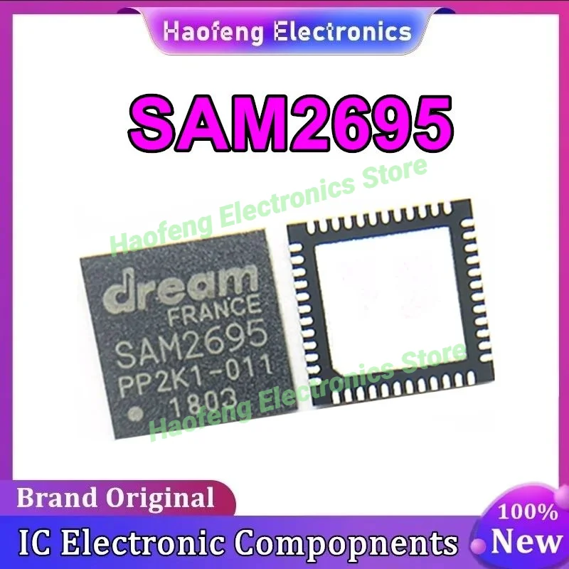 

2 шт. чипсет SAM2695 QFN48 IC, новый оригинальный на складе
