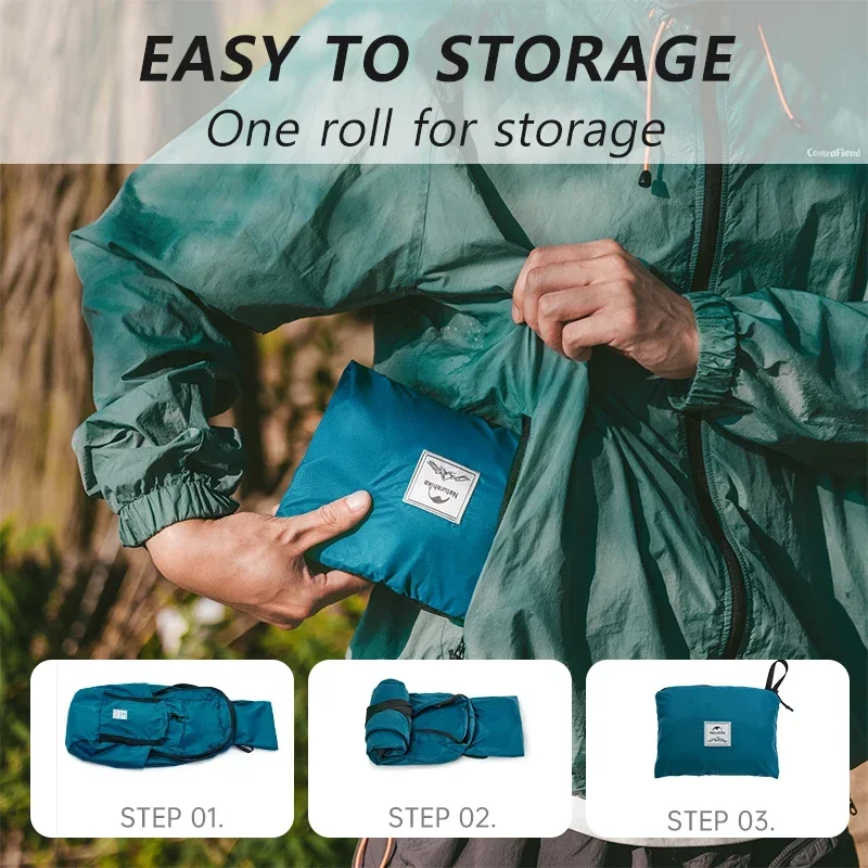 Naturehike Rucksack 18L 22L Ultraleichter wasserdichter Outdoor-Rucksack für Herren und Damen, Camping, Wandern, Umhängetasche – Detail 4