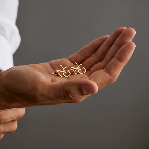 10 best sales manschettknappar personliga - №3