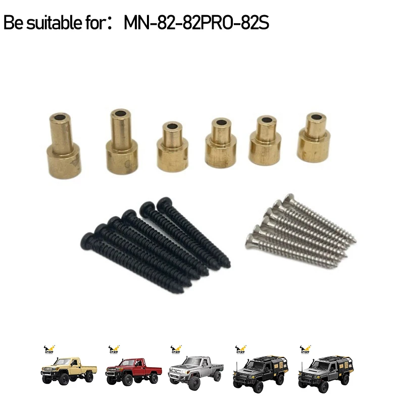 

Used For MN Model 1/12 MN82 LC79 MN78 RC Car Remote control car parts upgrade modified shell raising pillar
