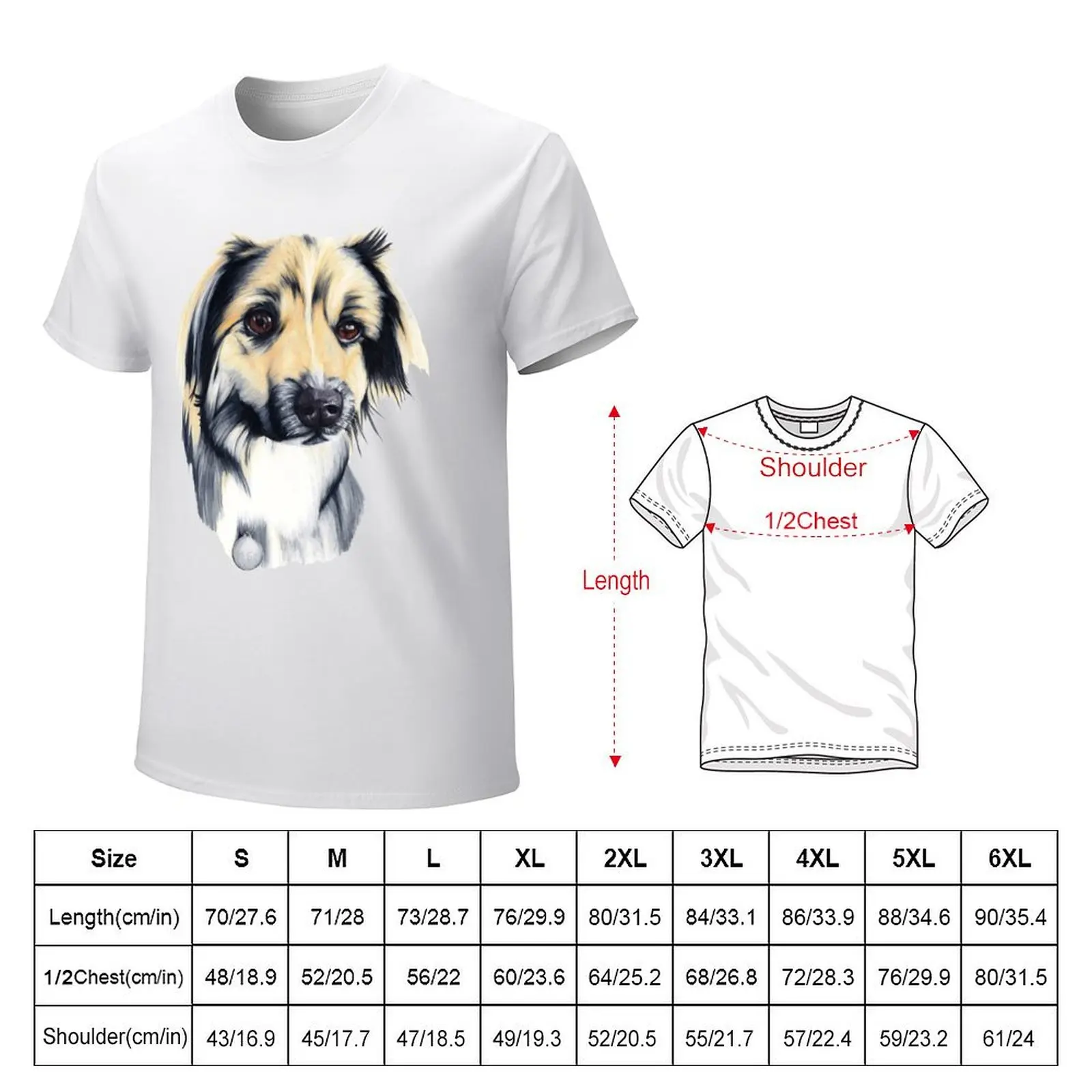 German Shepherd Hugo T-Shirt cute tops animal prinfor boys customs cute clothes mens graphic t-shirts hip hop