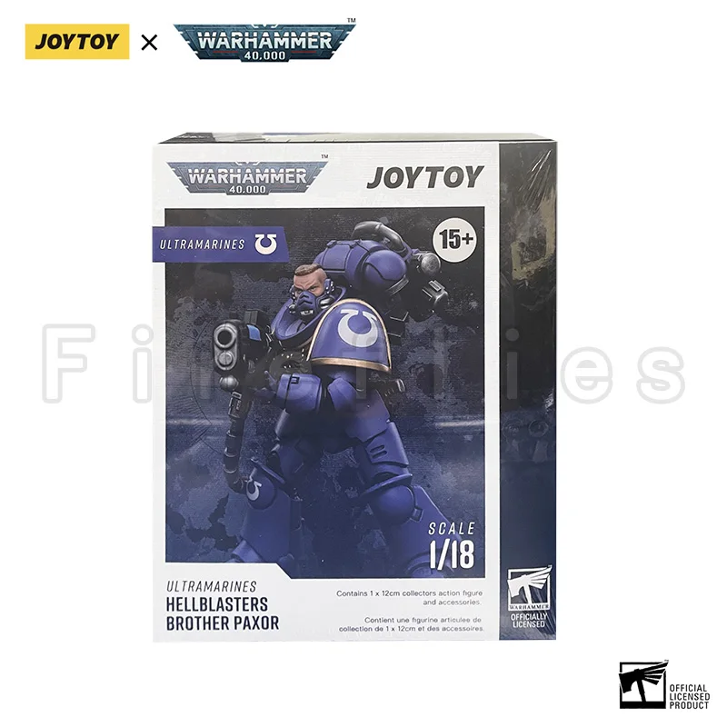 JOYTOY Hellblasters e Sargento Figuras, Anime Model Toy, Action Figure, 40K, 1:18, 3 peças por conjunto