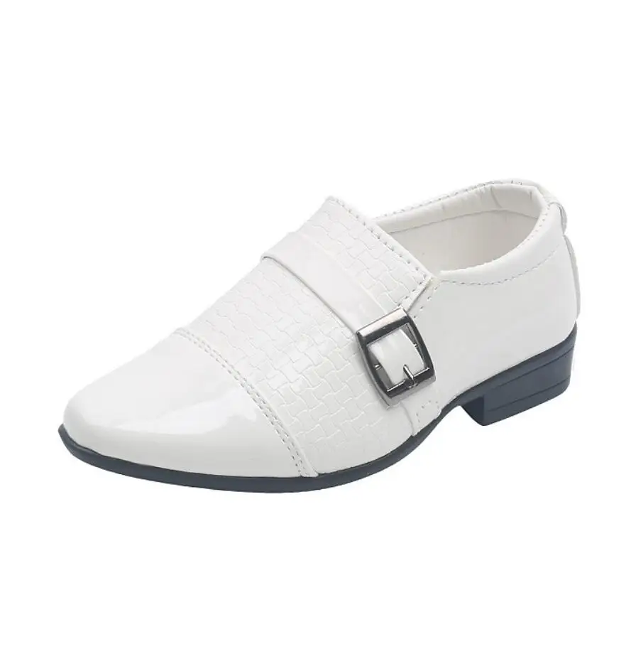 Kids Leather Shoes Students Boys Girls Soft Bottom Performance Shoes Fashion children Wedding Party Dress Shoe Toddler Footwear