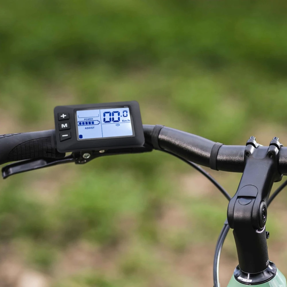 

EBike LCD Display G51 Meter Waterproof Plug 24V36V48V E Scooter LCD Panel Use For Mountain Bike Parts E Scooter Accessories