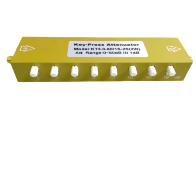 1PC DC-3GHz 2W 5W SMA key adjustable signal attenuator 30/60/90dB 1dB step adjustable attenuator RF both sides IN/OUT SMA Female