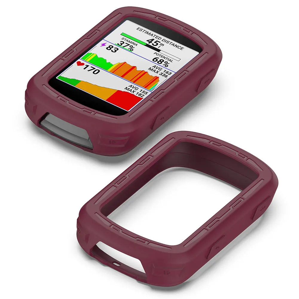 Für Garmin Edge Solar Schutzhülle Abdeckung 3 Stück Glas folien Fahrrad Fahrrad GPS Silikon Shell Protector edge540 edge840 – Detail 18