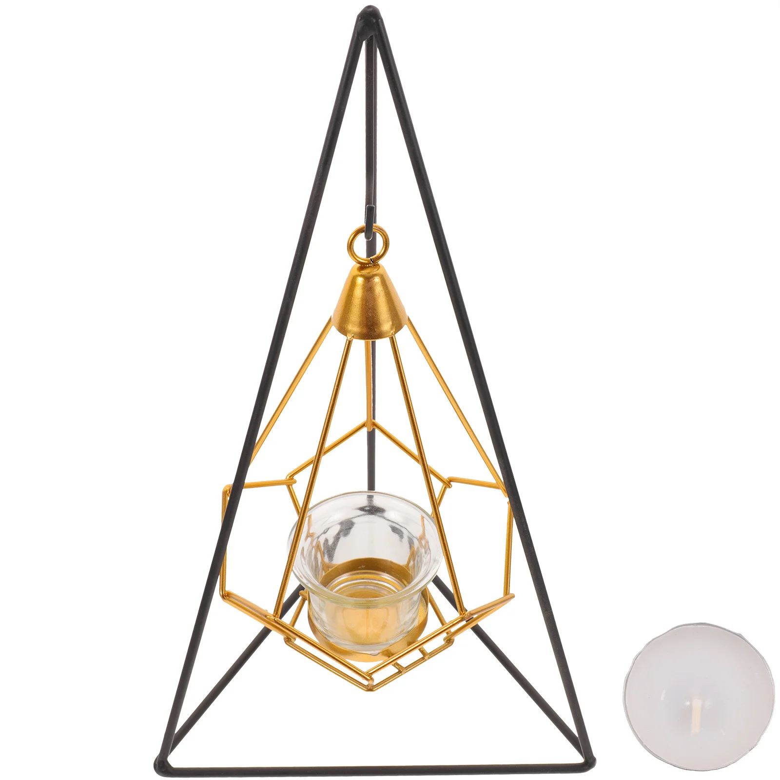 

1pcs Candlestick Holder Simple Iron Desktop Stand For Home Party Wedding Decoration Tabletop Base