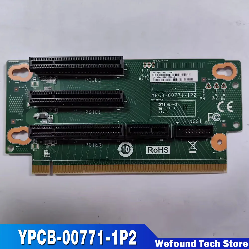 For Inspur NF5466M5 Adapter Card YPCB-00771-1P2 YZRI-00771-101