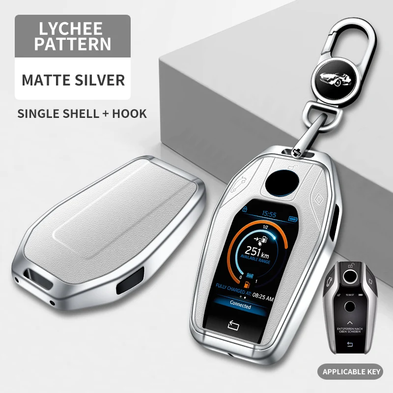 For BMW 5 7 Series G12 G11 G30 G32 G31 i8 I12 I15 G01 X3 G02 X4 G05 X5 G07 X7 Metal funda llave Car Key Protective Case llavero