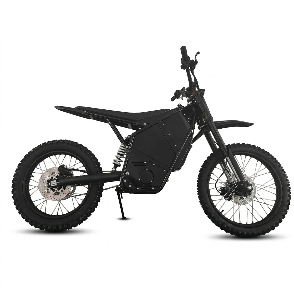 USA Warehouse in Stock MD-2X Electric Bike Off-Road Tires 8000W Mid Drive Motor 72V 40Ah Battery Long Range