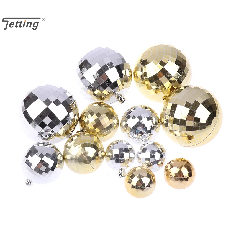 6Pcs/lot 3/4/6CM Christmas Balls Ornaments Christmas Tree Ball Hanging Pendant For Home Xmas New Year Party Decoration