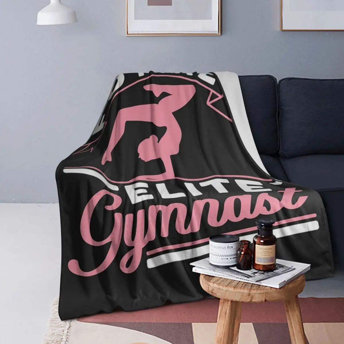 

Одеяло Future Elite Gymnast, мягкое теплое фланелевое одеяло для кровати, гостиной, пикника, путешествий, домашнего дивана