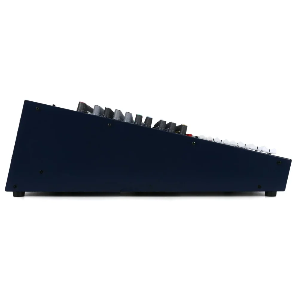 خلاط FX16ii مزود بـ 32 تأثيرًا 3 نطاقات EQ مع نطاق مزيج Swept مخرجين من المجموعة الفرعية معالج تأثيرات رقمي مدمج 24 بت