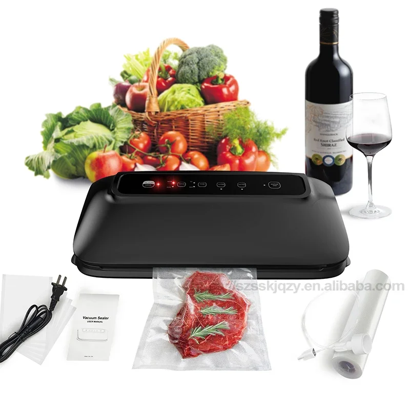 Factory Spot Vacuum Sealer Automatic Super Suction Continuous Vacuum Sealer Machine For Meat Vegetables Fruit Nuts Anything