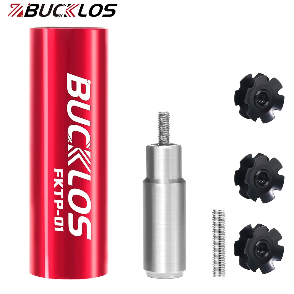 BUCKLOS Fahrrad Stern Mutter Installation Werkzeug Aluminium Legierung Fahrrad Headset Stern Mutter Installer Werkzeug Fahrrad Gabel Expansion Muttern Werkzeuge