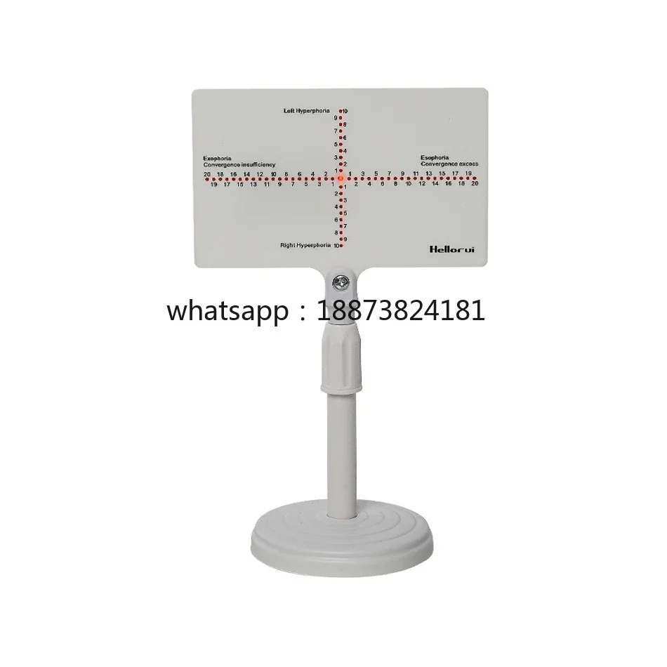 Ophthalmic Torrington Block Phoria Strabismus AC/A Test Inspection Board Charts Vision Tester Near  fast shipping