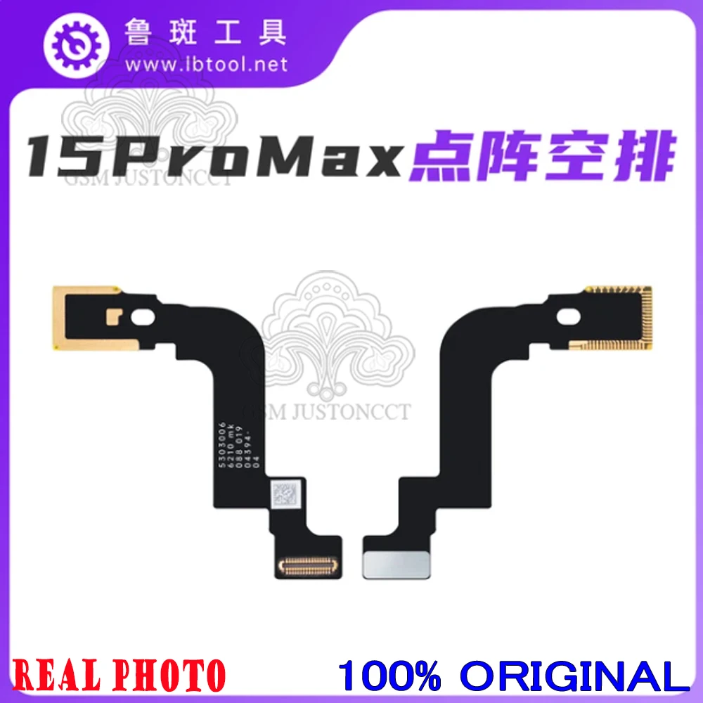 Luban Dot Matrix Cable, Empty Line without Chip, Used to Repair broken for iPhone X -15 Pro Max, Face ID Dot Matrix