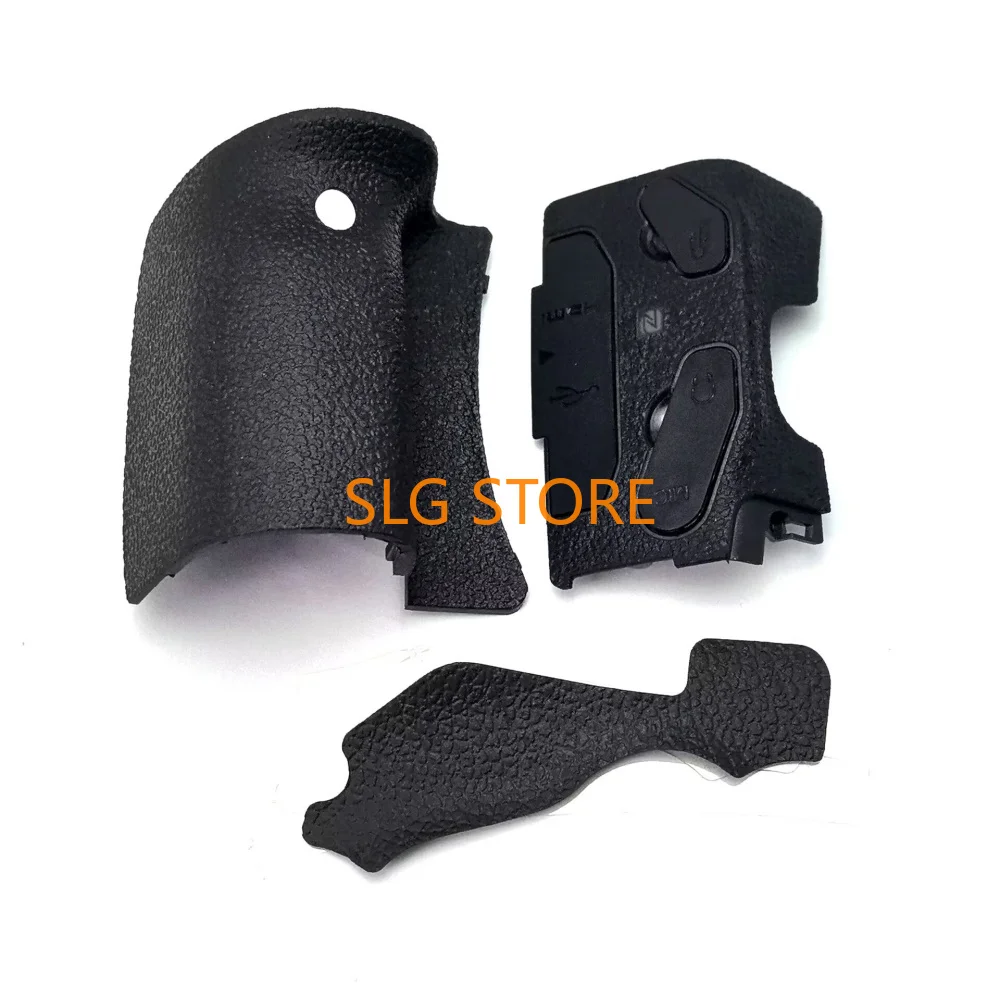 Новый оригинальный резиновый корпус для Canon EOS 80D, ручка, боковой корпус, USB, кожаный резиновый корпус, запасные части для камеры