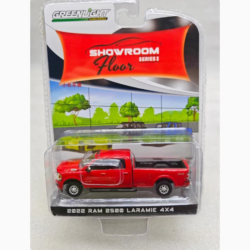 Greenlight Diecast 1/64 Scale 2022-2024 Ram 2500 4×4 Pickup Alloy Simulation Car Model Toy Collection Display