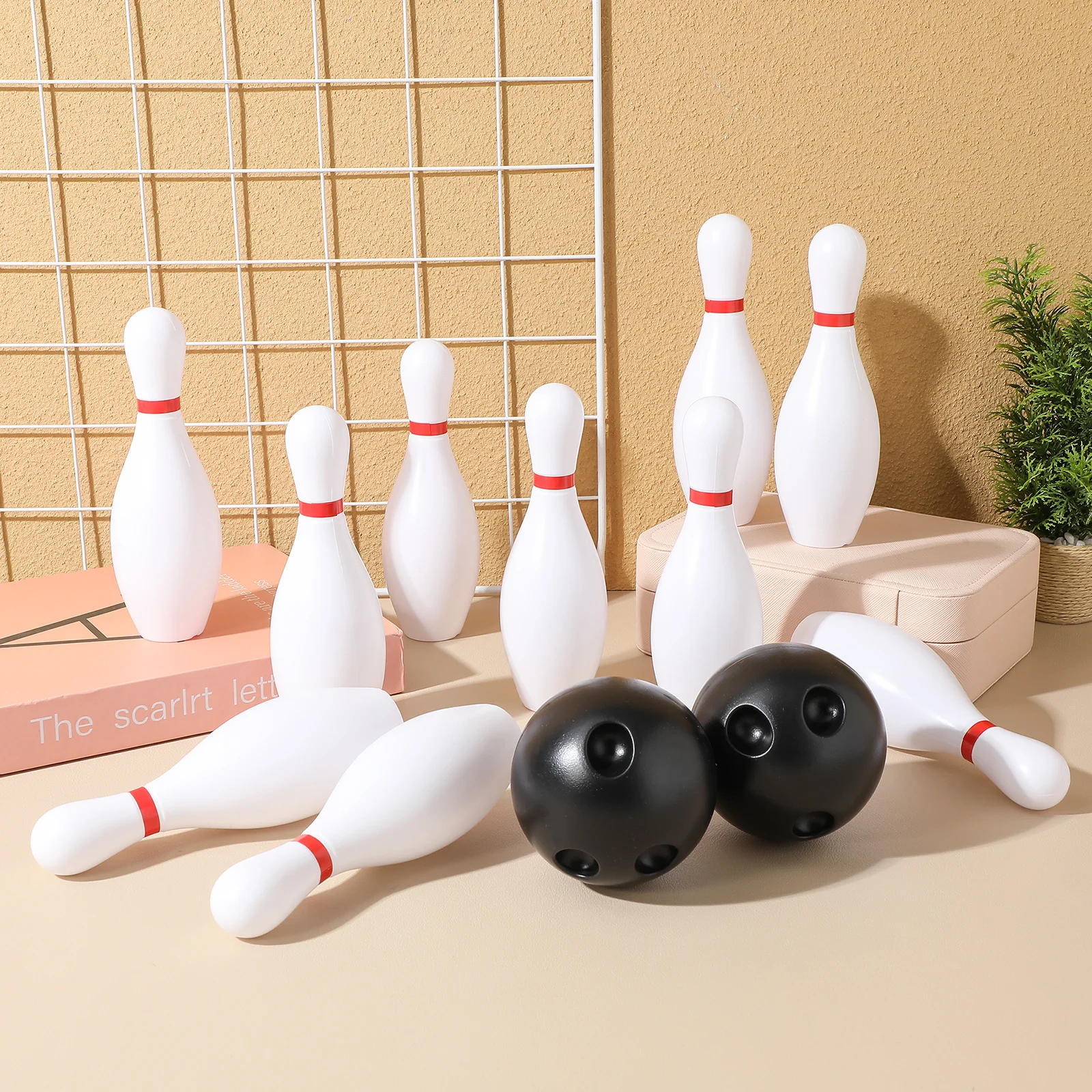 مجموعة ألعاب تعلم رياضية بلاستيكية آمنة للأطفال مقاس 15 سم، تصميم مصغر، التنسيق بين اليد والعين الناعمة