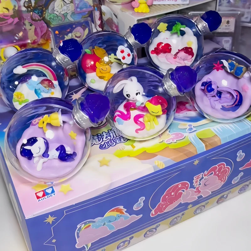 

Genuine My Little Pony Mystery Box Capsule Toys Dream Magic Bottle Part Two Blind Box Toys Kawaii Trendy Toys Kids Birthday Gift