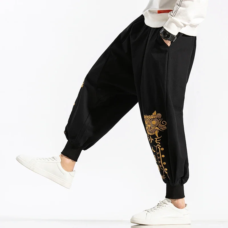 Shaolin Monk Kung Fu Martial Arts Pants Wushu Bloomers Buddha Buddhist Zen Lay Meditation Trousers Kung Fu Running Pants