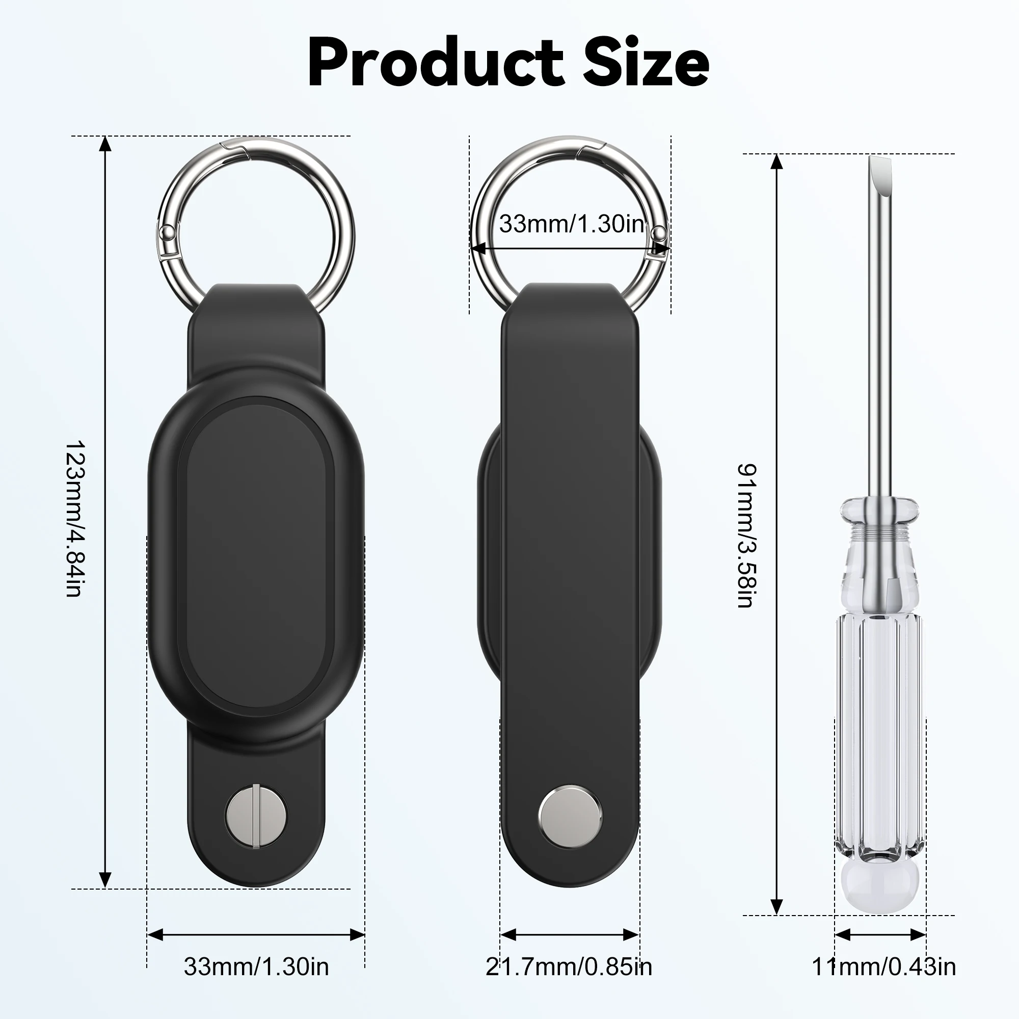 For Samsung Galaxy Smarttag2 Case Silicone Keychain GPS Compact Keys Fob Holer for Smarttag2 Case,for Galaxy Smart Tag 2 Holder