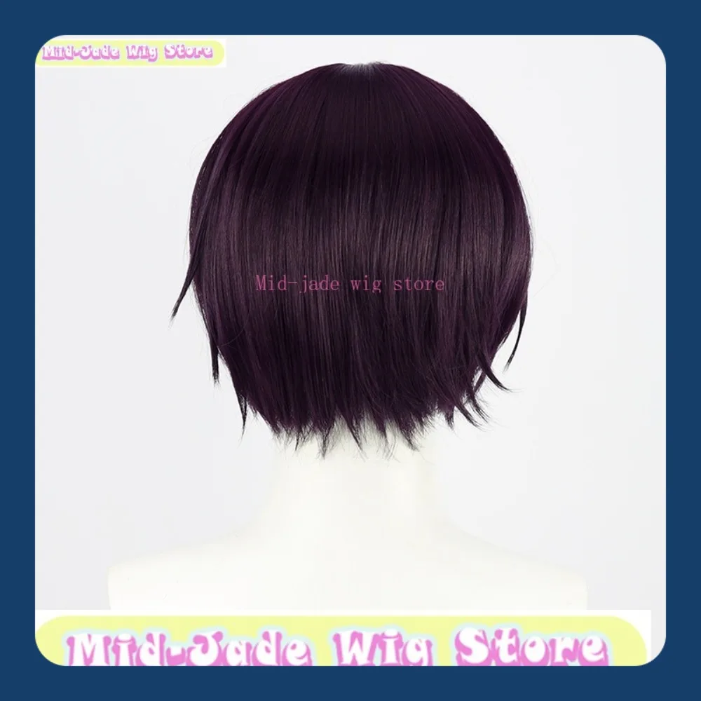 منتصف اليشم متجر شعر مستعار Shikimori ليس مجرد لطيف Izumi شعر مستعار تأثيري أنيمي لعبة تأثيري الأرجواني العميق شعر مستعار رجل اليومي #3