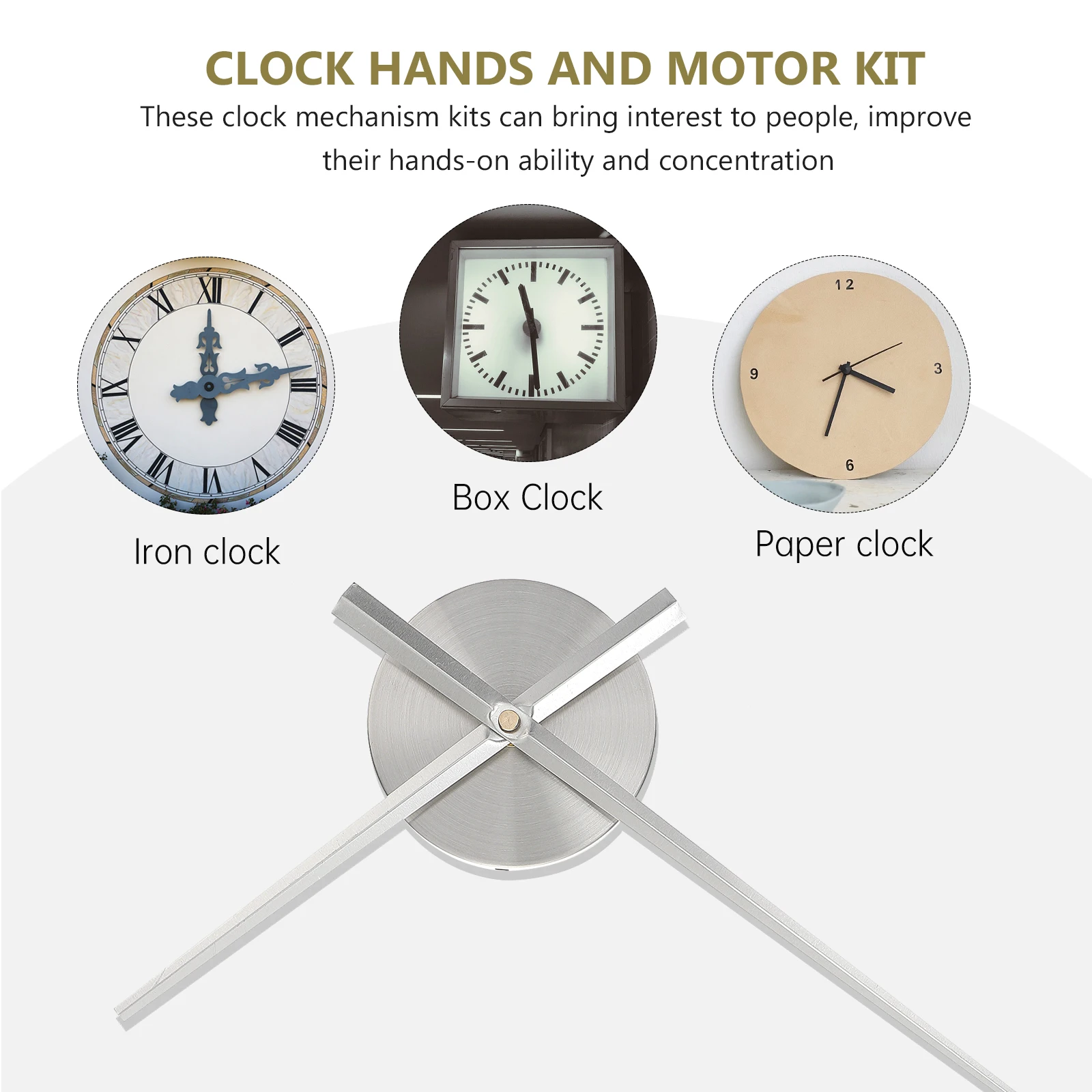 

1 set 1 Set Clock Movement Plastic Diy Clock Mechanism Replacement For Wall Home Decor Repair High Precision