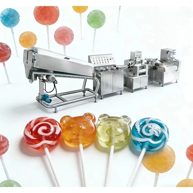 Customized Factory Efficient Candy Production Line Lollipop Production Line Lollipop Maker
