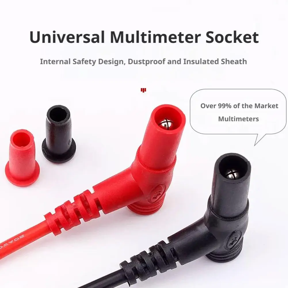 Multimeter Test Pen Set 1000V 20A Universal Digital Multimeter Probe Test Leads For Multimeter Wire Cable Pen Tip Tester Kit