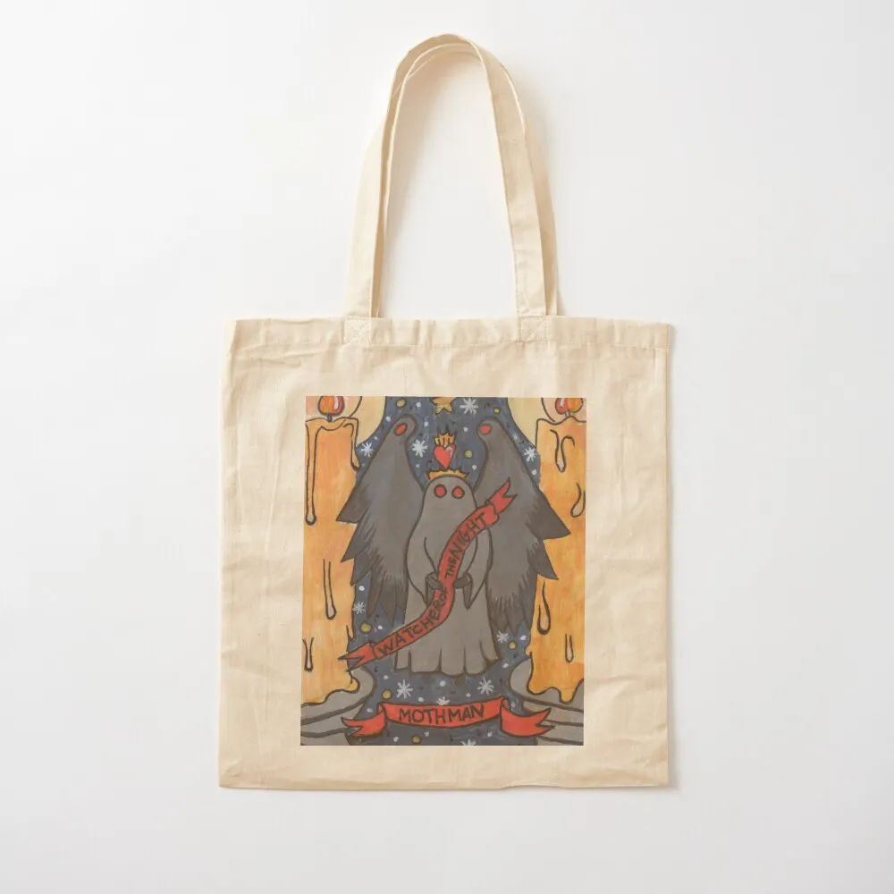 

mothman watcher of the night Tote Bag Women's shopper handbag canvas tote bag personalized tote