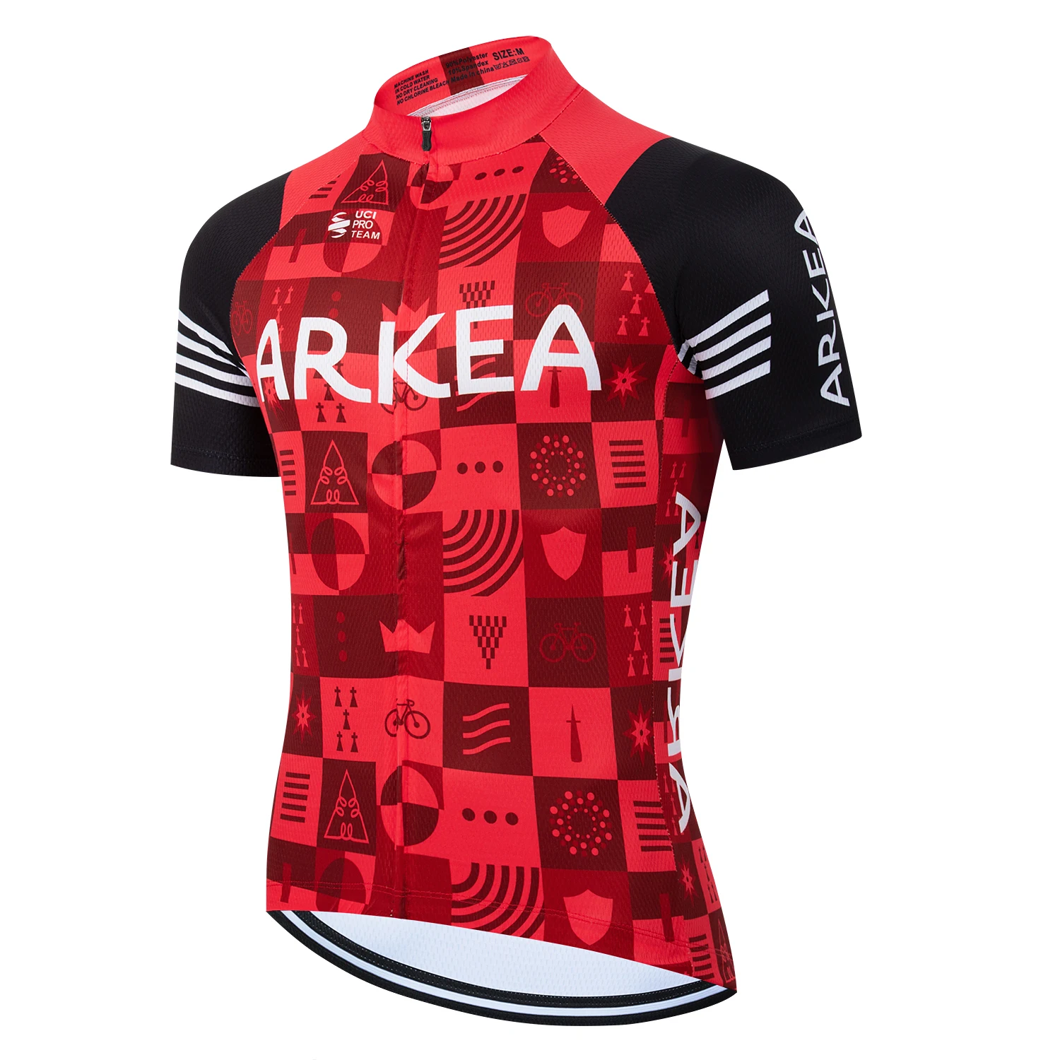 

2025 ARKEA Team Short Sleeve Cycling Jersey Men Summer Pro Road Bicycle Clothing Breathable Bike Shirts Gym Clothes
