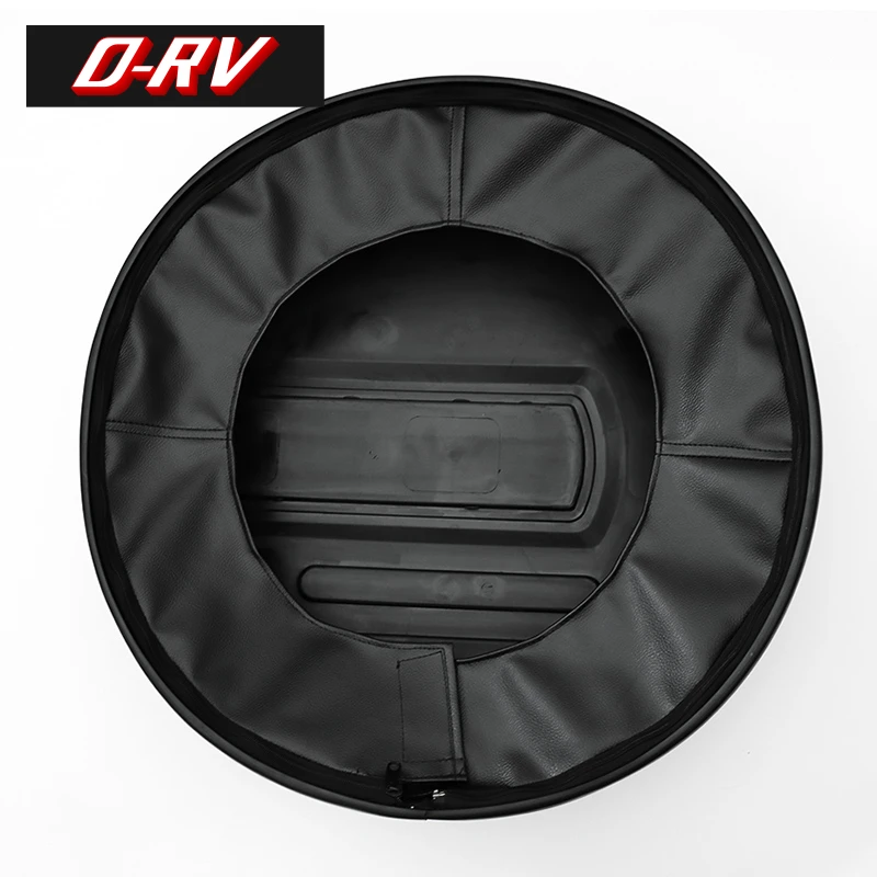 ABS Leather Space-Saving Spare Wheel Protective Cover car accessories For Suzuki Jimny JB64 Sierra JB74W 2019 2020