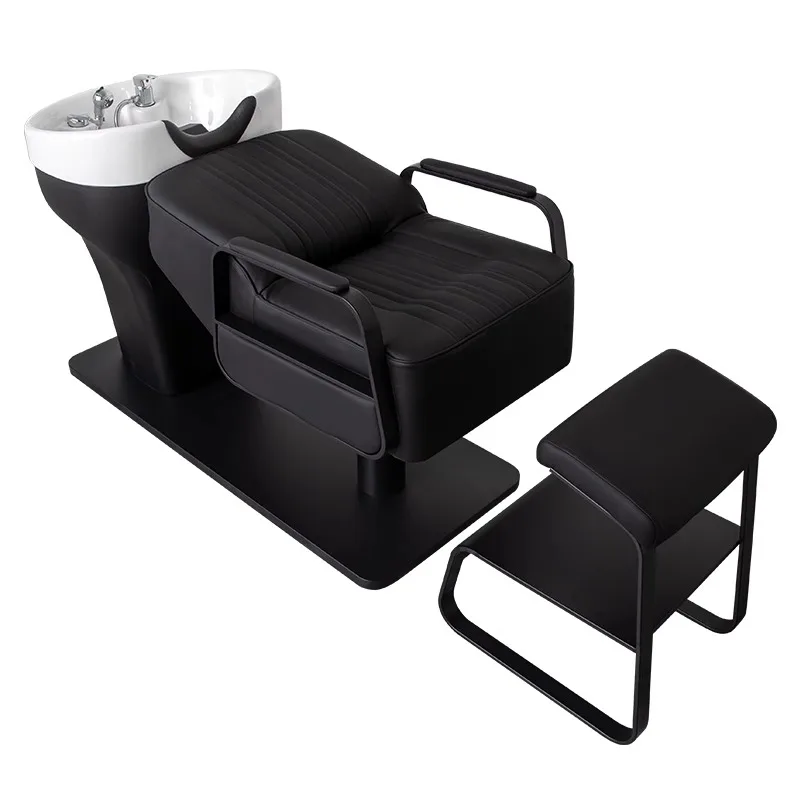 new Head Massage Shower Shampoo Chairs Beauty Makeup Lounge Comfort Shampoo Chairs Artifact Adult Furniture Salon Stoelek
