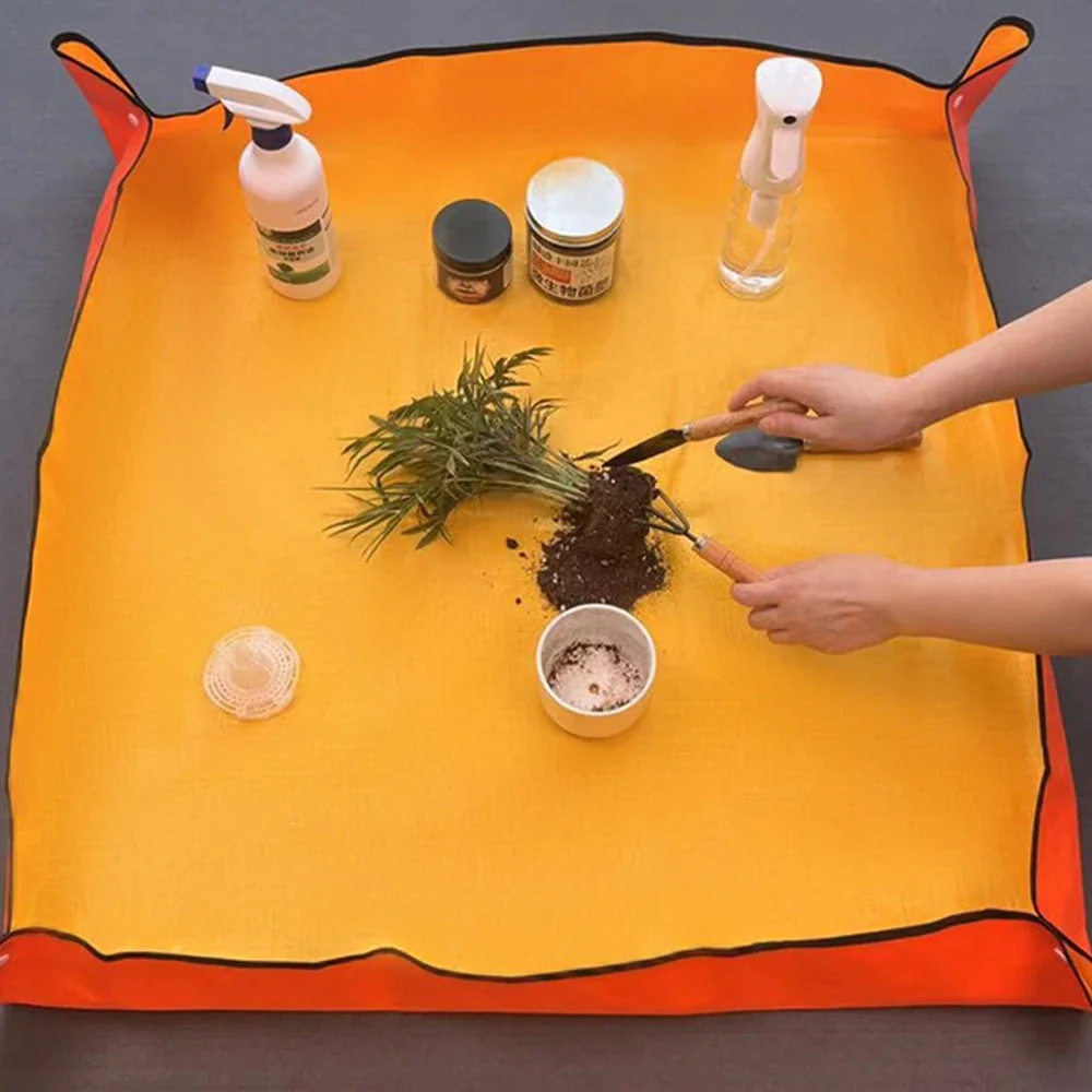 

Large Plant Repotting Mat Transplanting 39.5 Inch Waterproof Potting Potting Mat Portable Indoor Plant Gardening Mat
