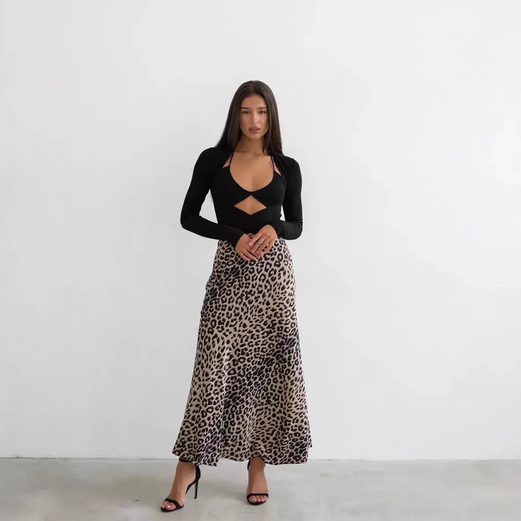 

Skirts Korean Style Women Silk Straight Knee-Length Formal Office Sophisticated Elegant Smooth Lightweight Dressy Professional