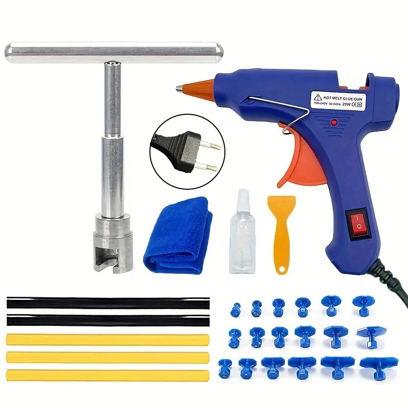 Auto Dent Repair Tool Auto Carrosserie Deel Mechanische Plaatwerk Verveloos Uitdeuken Puller Kit Handgereedschap Kit Set