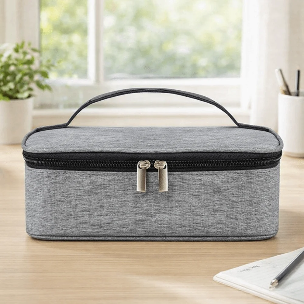 

Портативная термосумка большой вместимости, утолщенная многоразовая сумка для обедов, мини-изолированная сумка-холодильник из ткани Оксфорд для кемпинга и походов