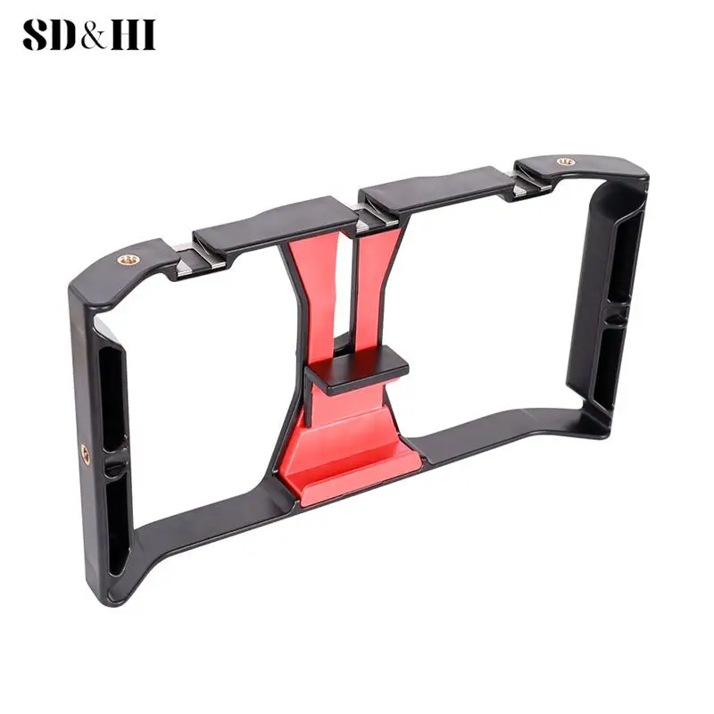 Videocamera Kooi Stabilisator Mount Houder Handheld Frame Film Rig Vlog Telefoon