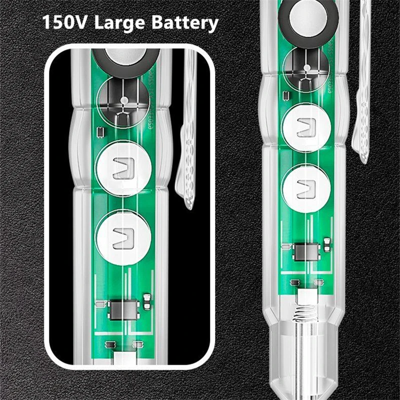 New Type Intelligent Voltage Tester Pen 24-250V Induction Power Detector Pen Electrical Screwdriver Indicator Circuit Tester