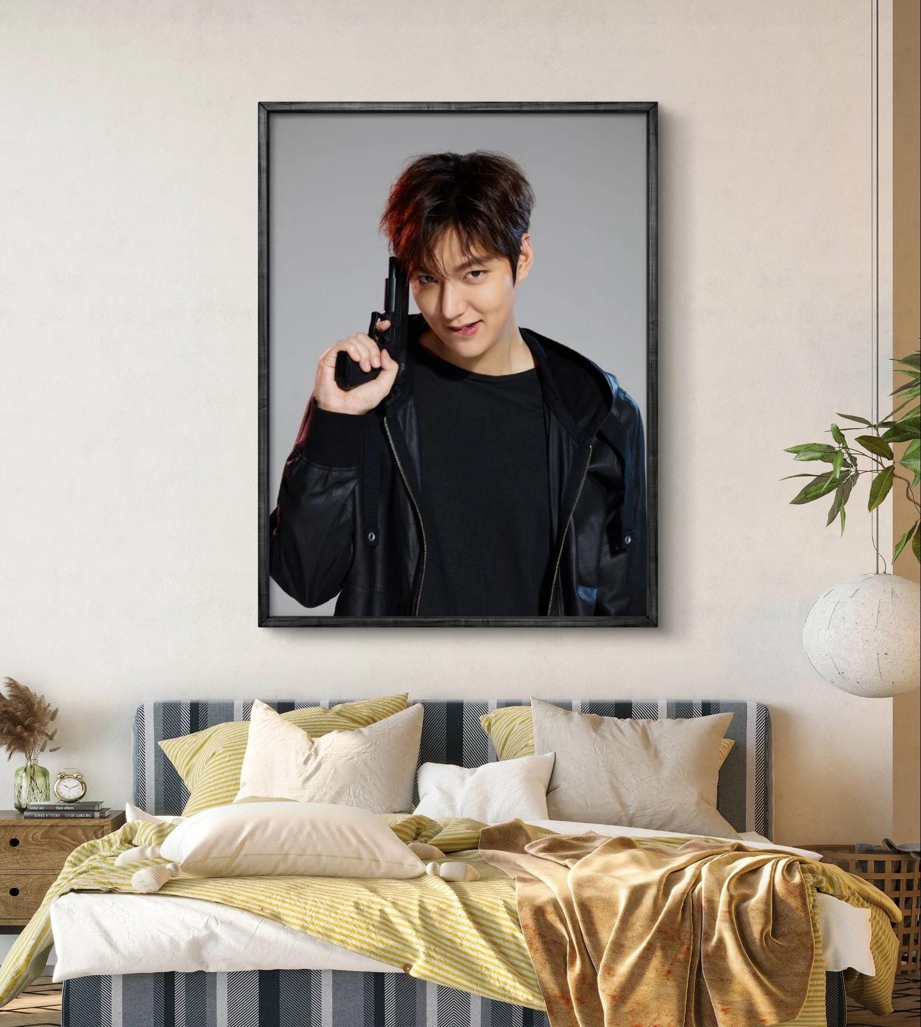 Lee Min Ho Diamond Painting Korean Stars Picture DIY Diamond Embroidery Cross Stitch Fan Collection Mosaic Room/Home Decor Hand