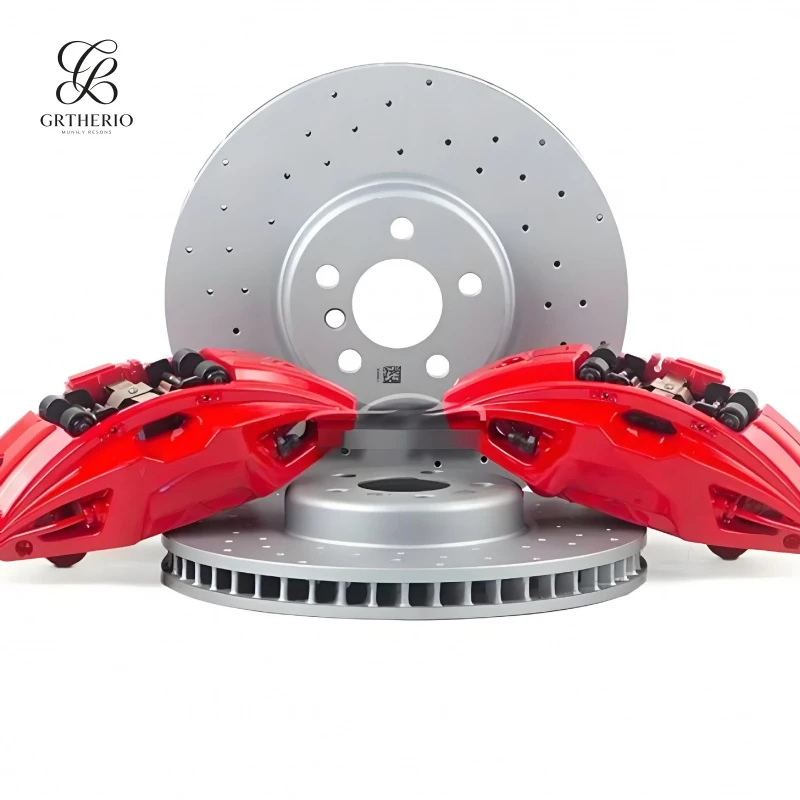 

Upgraded original brake calipers for G20 G28 G30 G38G chassis with large four-piston brakes, MP perforated and lined design