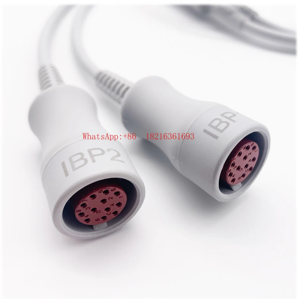 

Medical 12-pin Double-pressure Pressure Cable Cable One-turn Two-head IBP Extension Cable