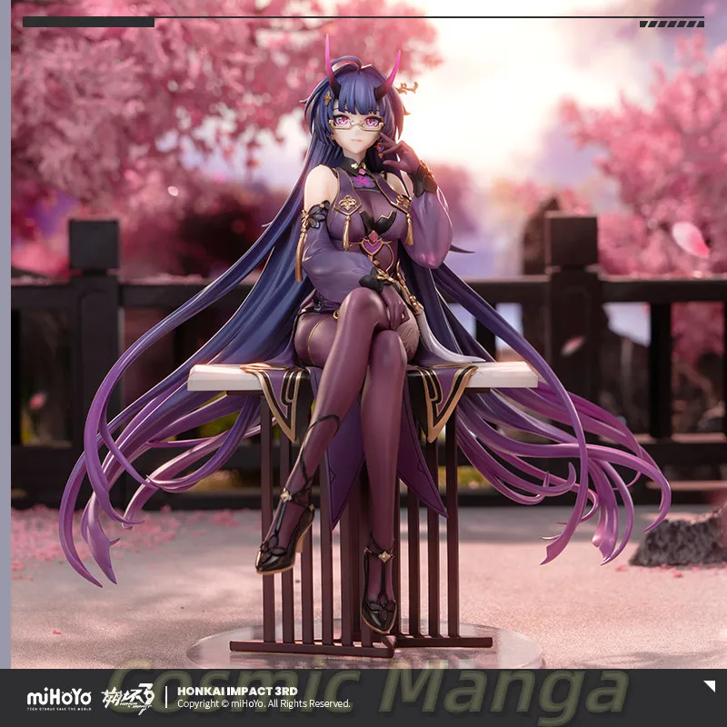 

Official MihoYo Honkai Impact 3rd Raiden Mei 1/7 PVC Statue Figure Pre-order Cosplay A Friend's Birthday Gift Desktop Ornament