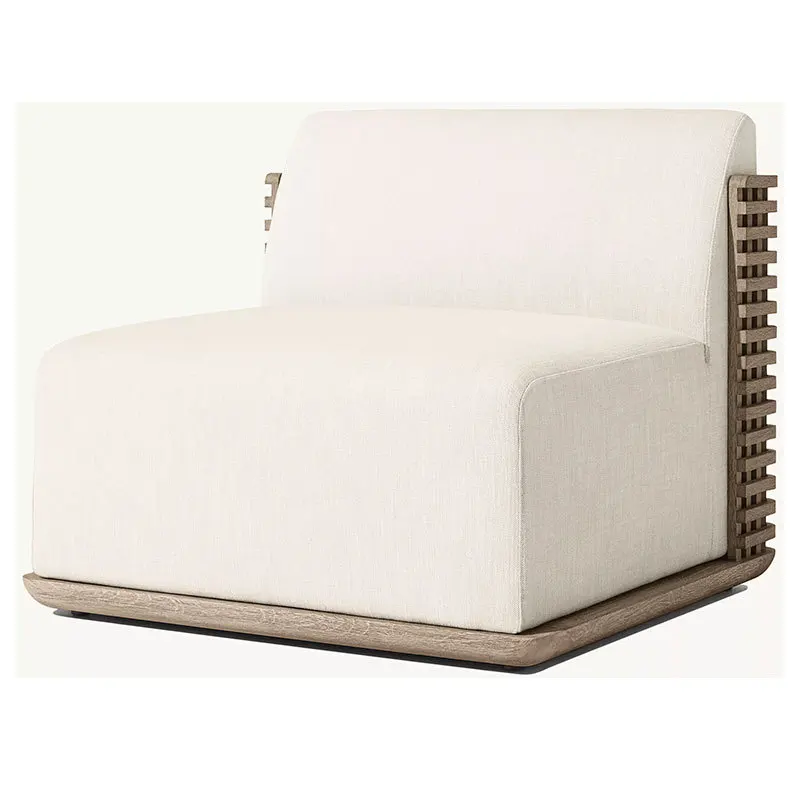 

Customizable Outdoor Sofa Patio Villa Living Room Indoor Rattan Balcony Hotel Rainproof Furniture