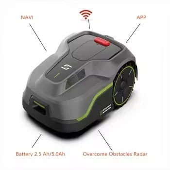 2026 Hot SellingV600 Hot Sale Promotion Durable Intelligent Wireless Lawn Mower Borderless with Quick Charge