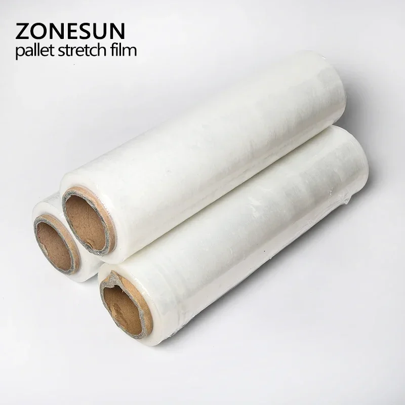ZONESUN Micron غلاف مطاطي، فيلم بلاستيكي مطاطي، مصنع تغليف يدوية سوداء