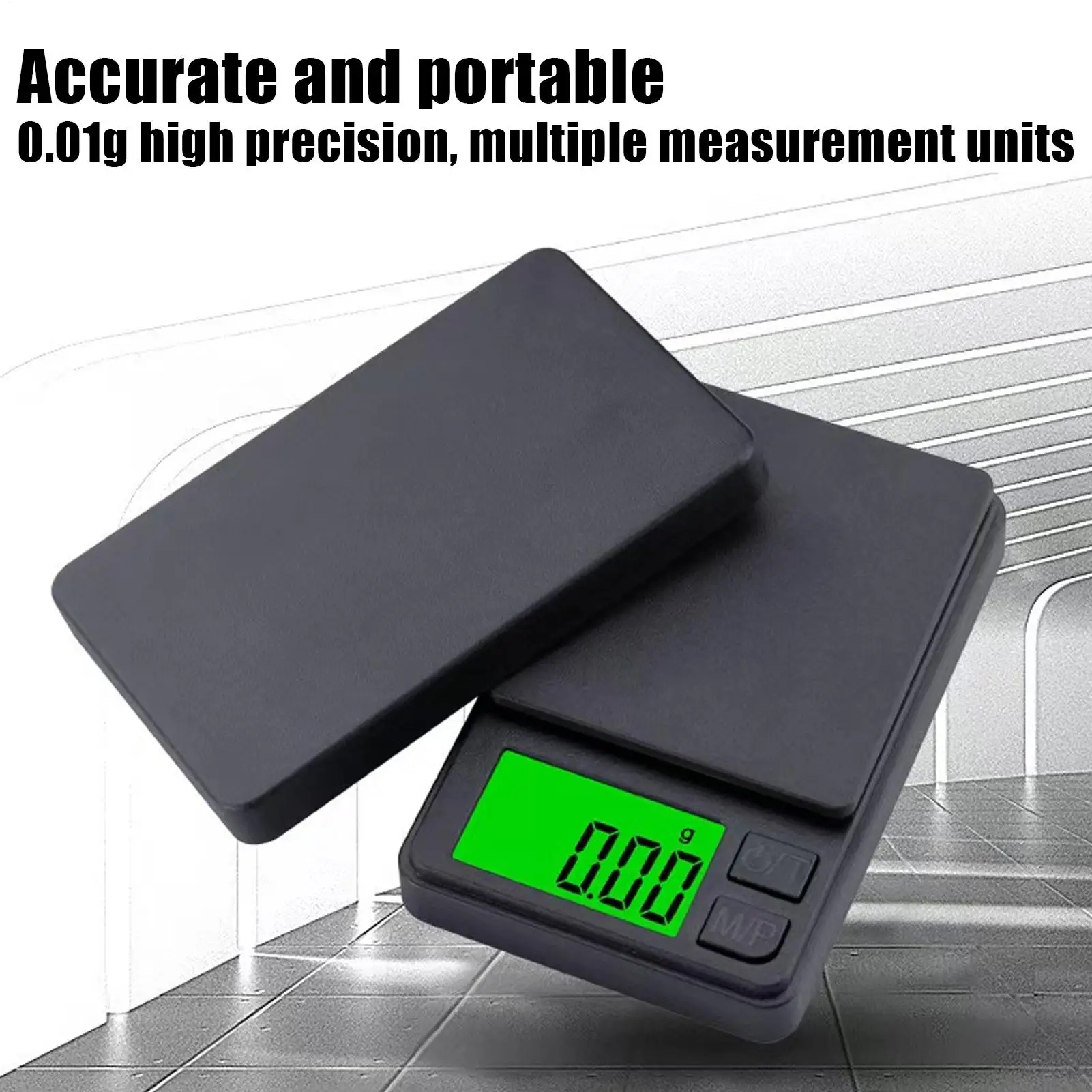 

Digital Kitchen Scales Digital Grams And Ounces Non-Slip Base Portable Precision Device Electric Weighing Gadget Measuring Tool